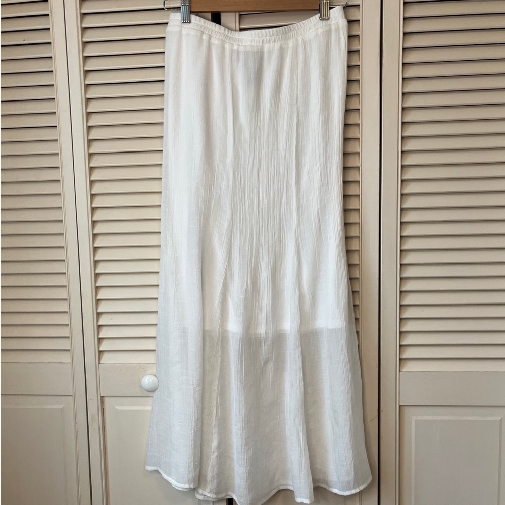 Alyx Cream A-Line Skirt